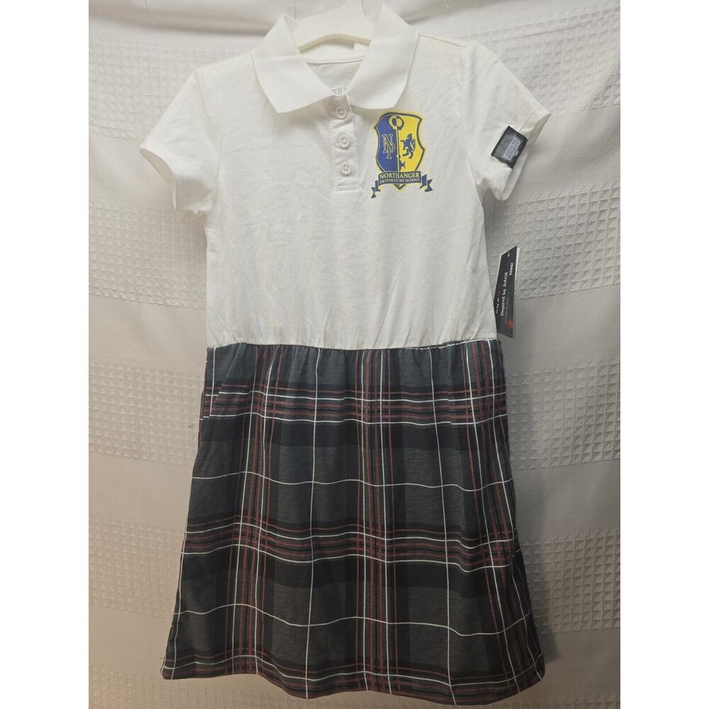 NWT Beetlejuice Girls Northanger School Dress Size Small Uniform Costume 5679